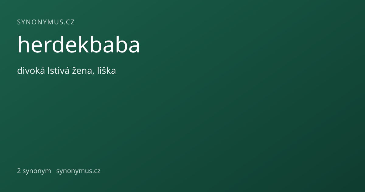 Náhled odkazu: herdekbaba