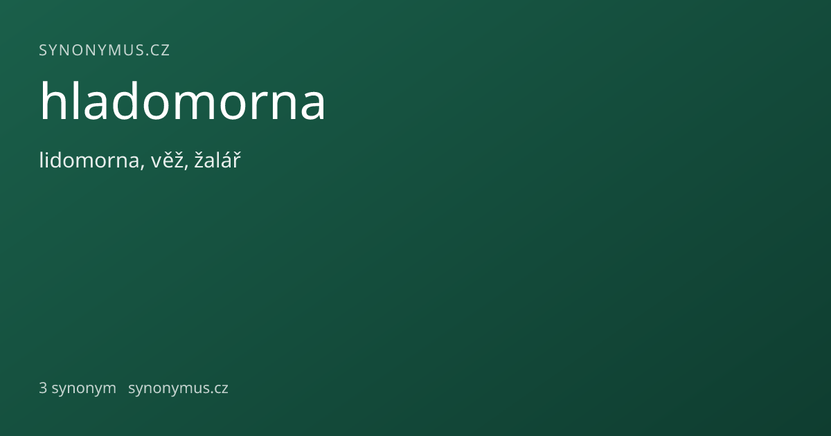 Náhled odkazu: hladomorna