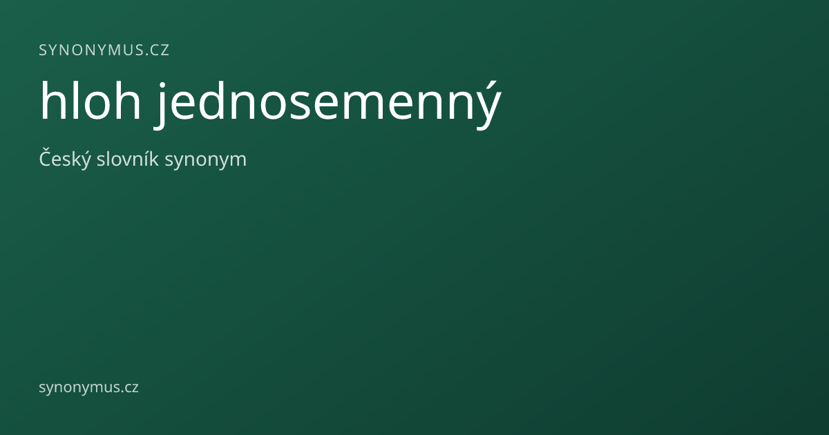 Náhled odkazu: hloh jednosemenný