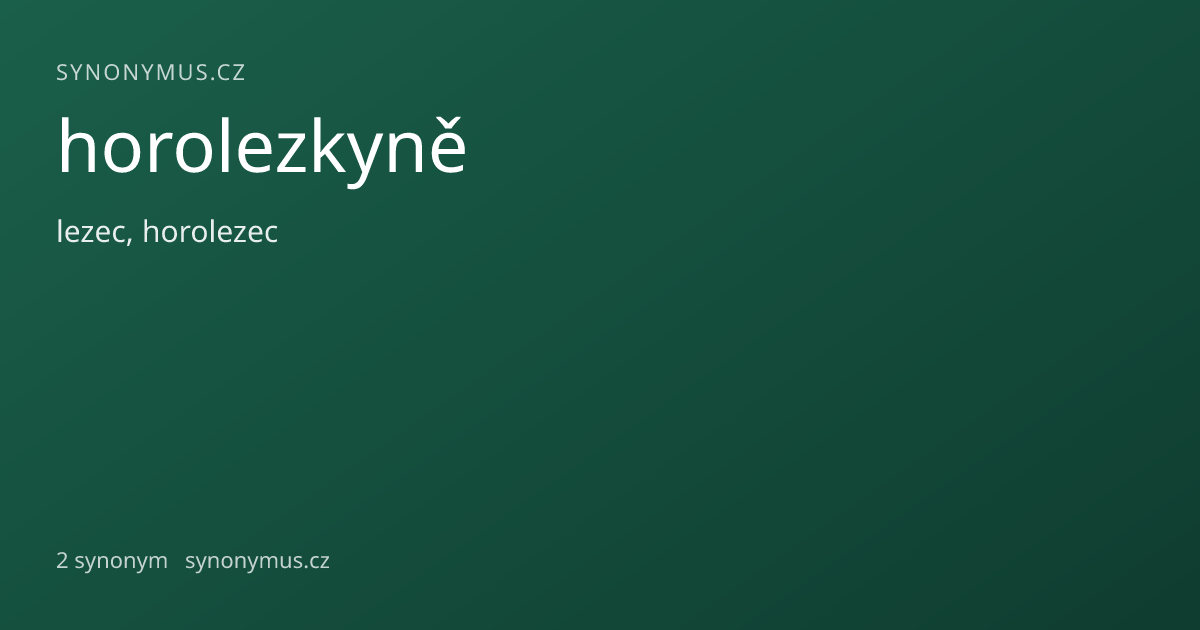 Náhled odkazu: horolezkyně
