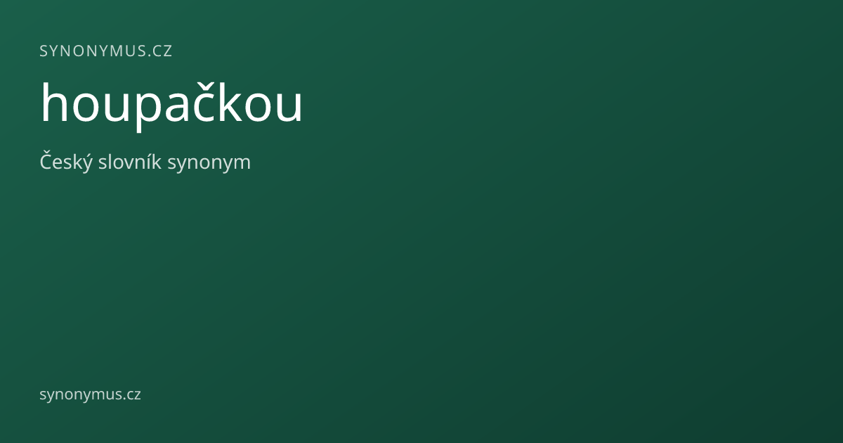 Náhled odkazu: houpačkou