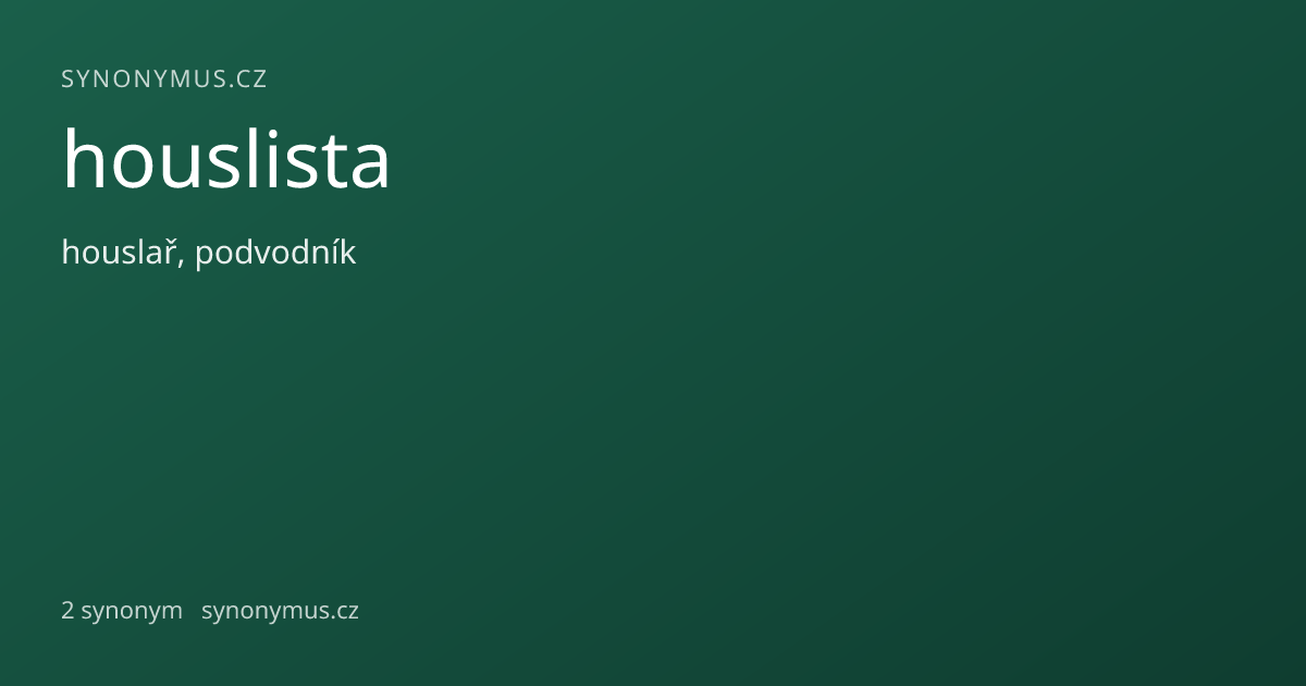 Náhled odkazu: houslista