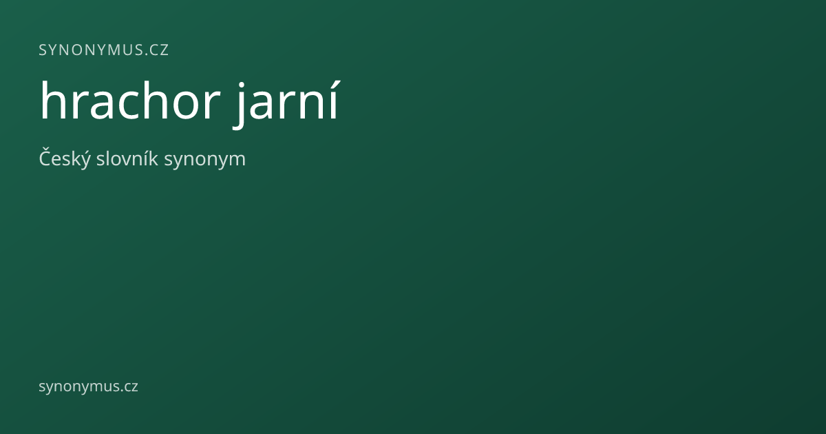 Náhled odkazu: hrachor jarní