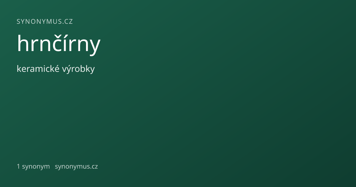 Náhled odkazu: hrnčírny