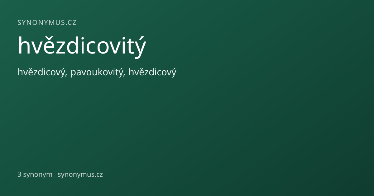 Náhled odkazu: hvězdicovitý
