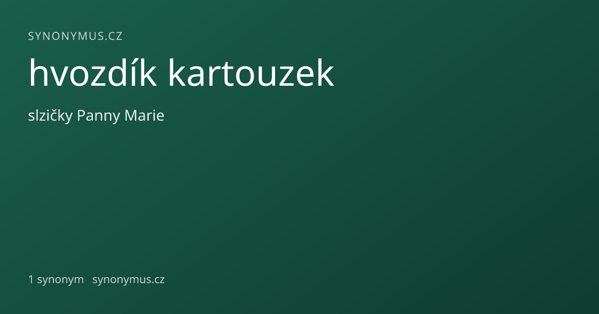 Náhled odkazu: hvozdík kartouzek