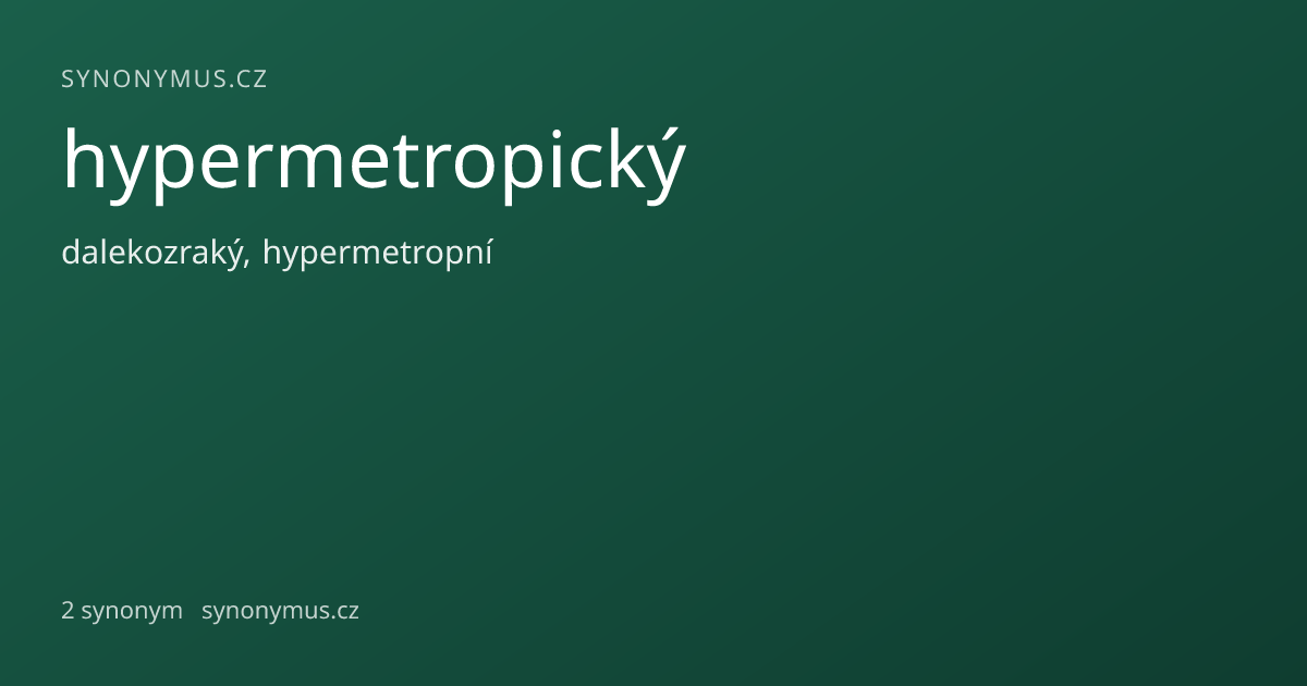 Náhled odkazu: hypermetropický