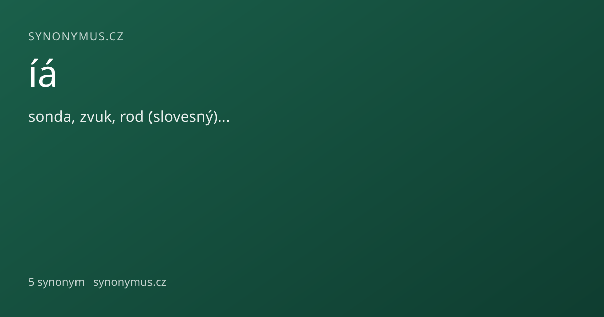 Náhled odkazu: íá