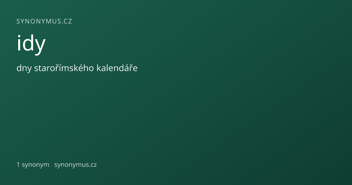Náhled odkazu: idy