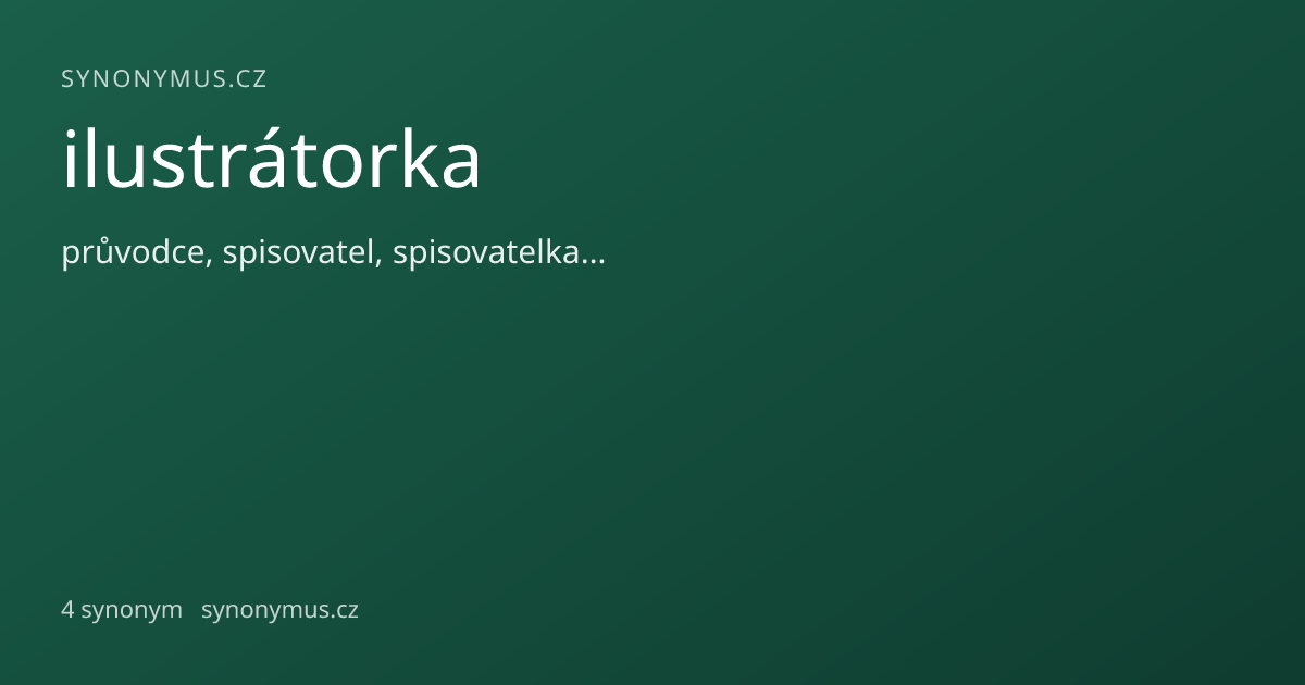Náhled odkazu: ilustrátorka