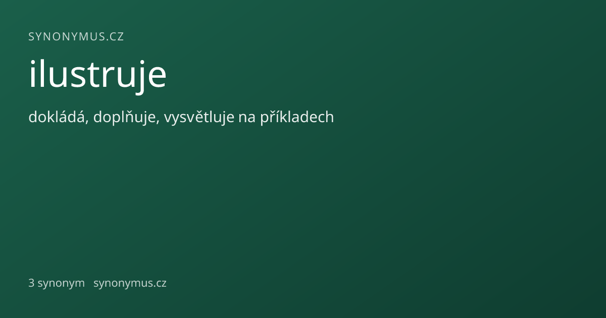 Náhled odkazu: ilustruje