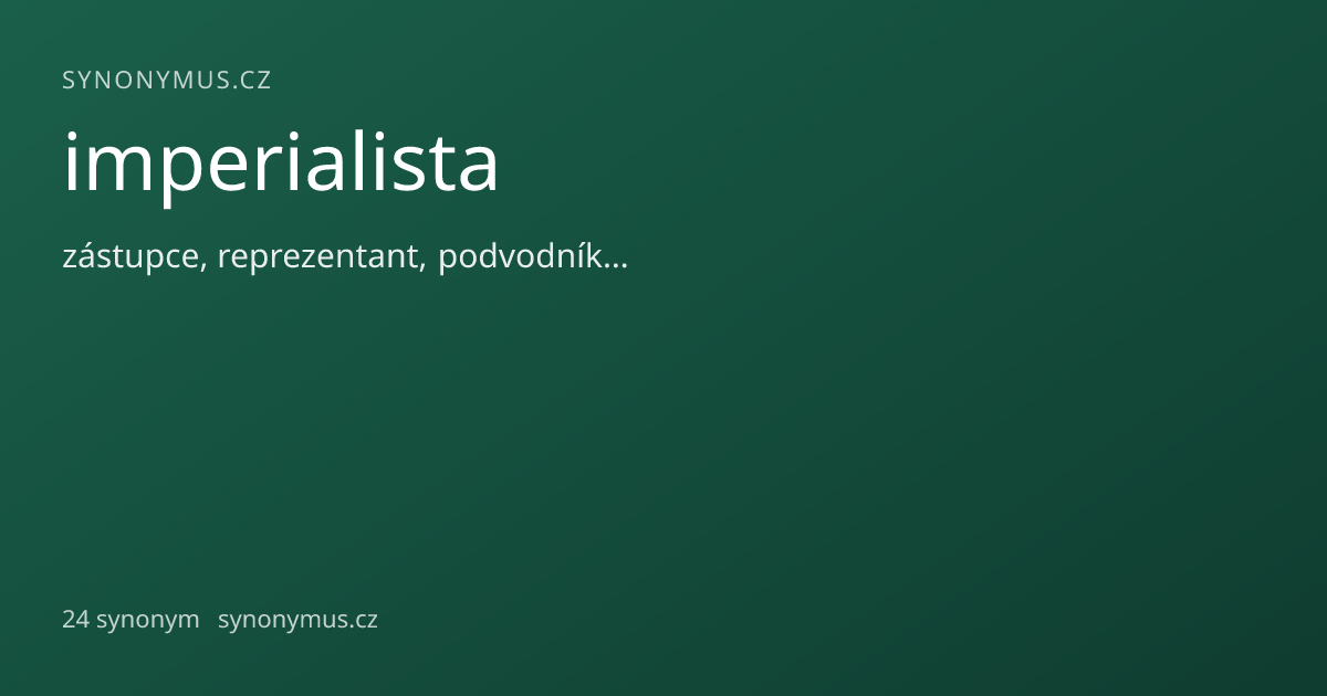 Náhled odkazu: imperialista