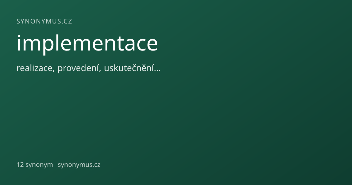 Náhled odkazu: implementace