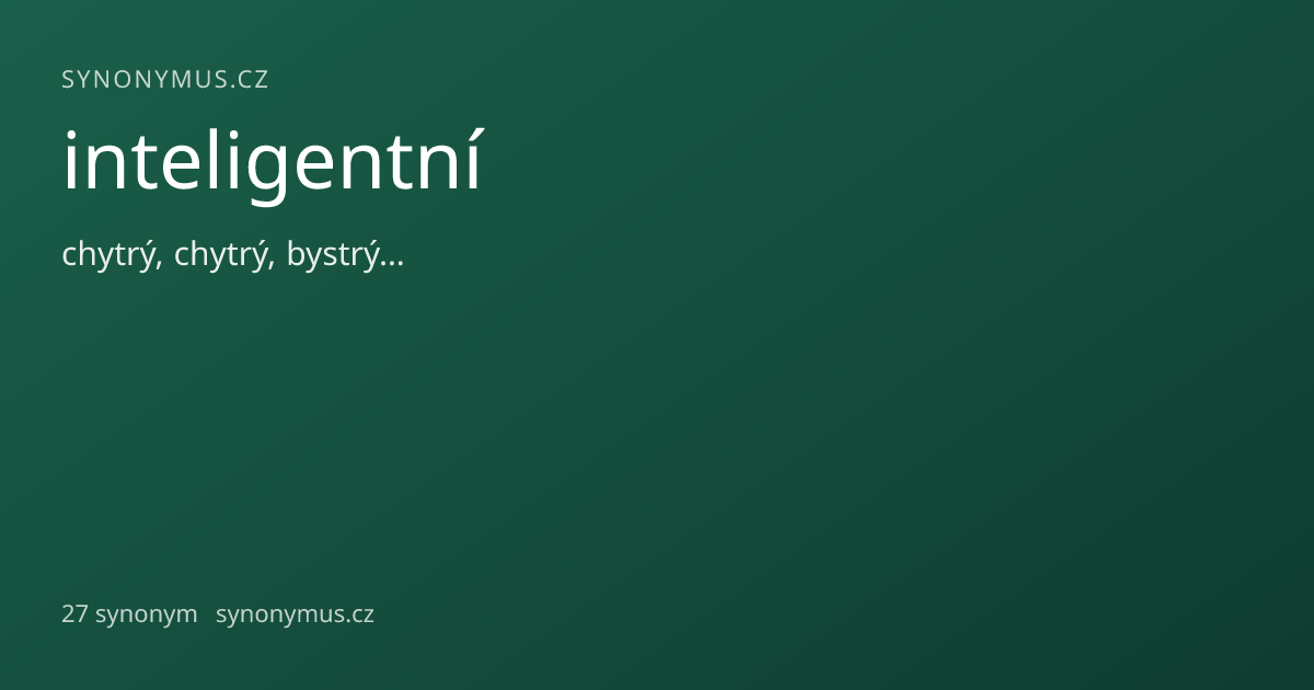 Náhled odkazu: inteligentní