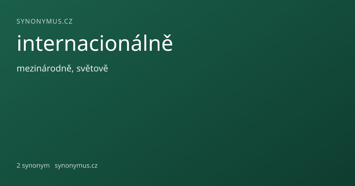Náhled odkazu: internacionálně