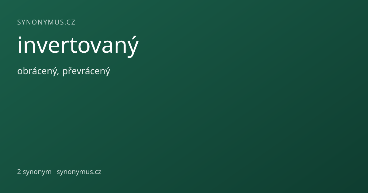 Náhled odkazu: invertovaný