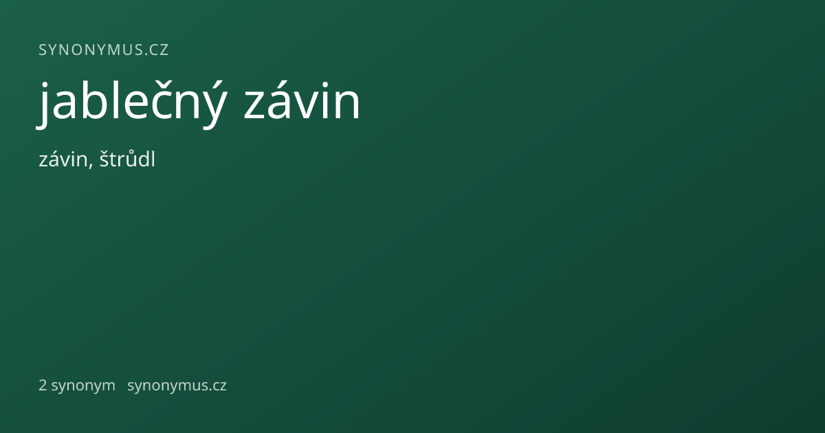 Náhled odkazu: jablečný závin