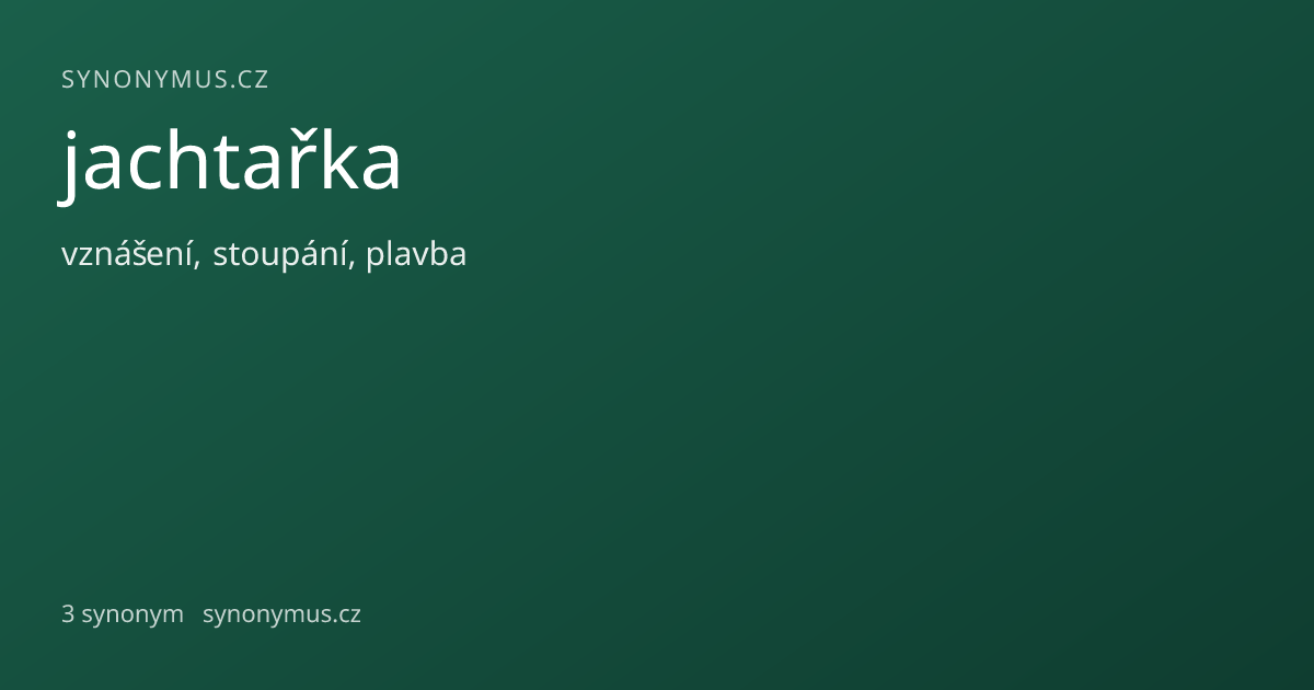 Náhled odkazu: jachtařka