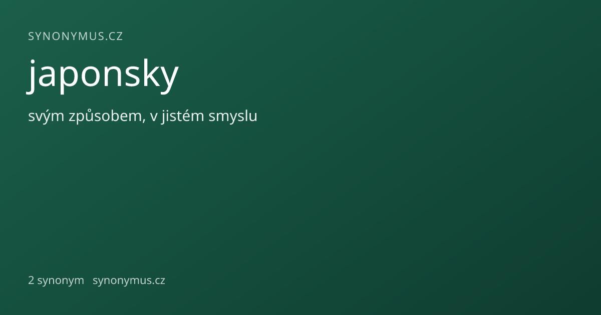 Náhled odkazu: japonsky