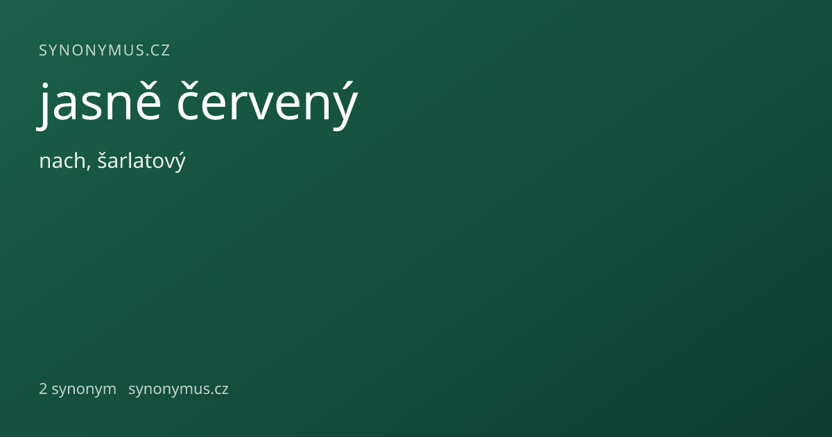 Náhled odkazu: jasně červený
