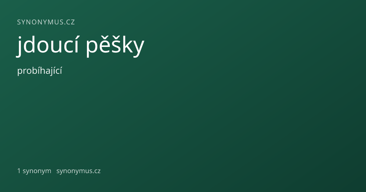 Náhled odkazu: jdoucí pěšky