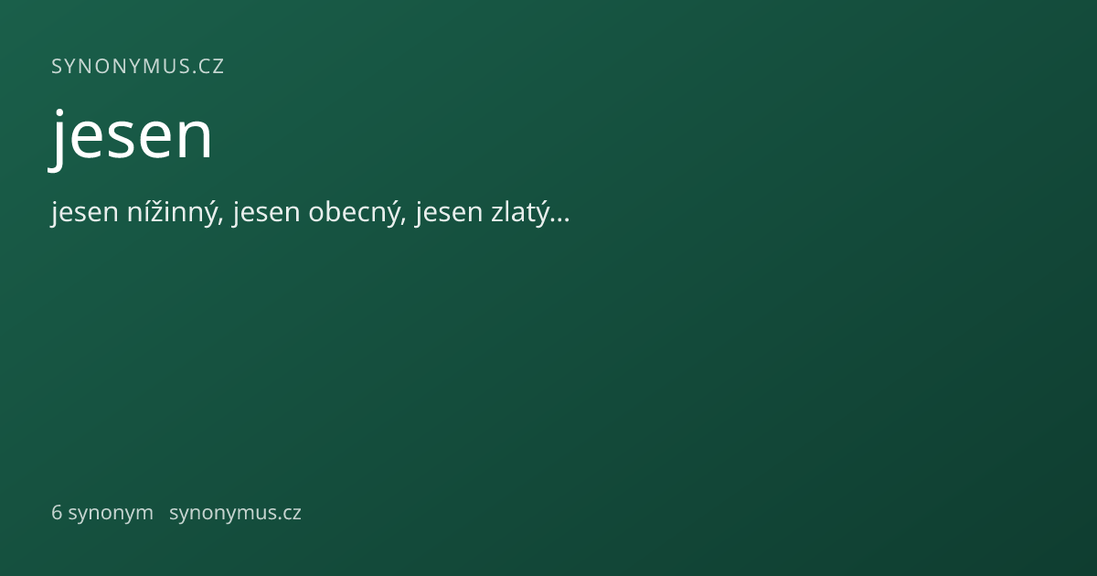 Náhled odkazu: jesen