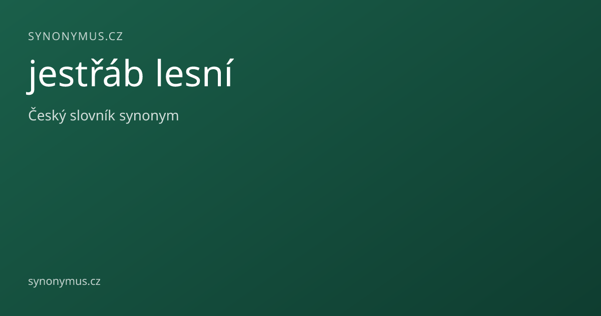 Náhled odkazu: jestřáb lesní
