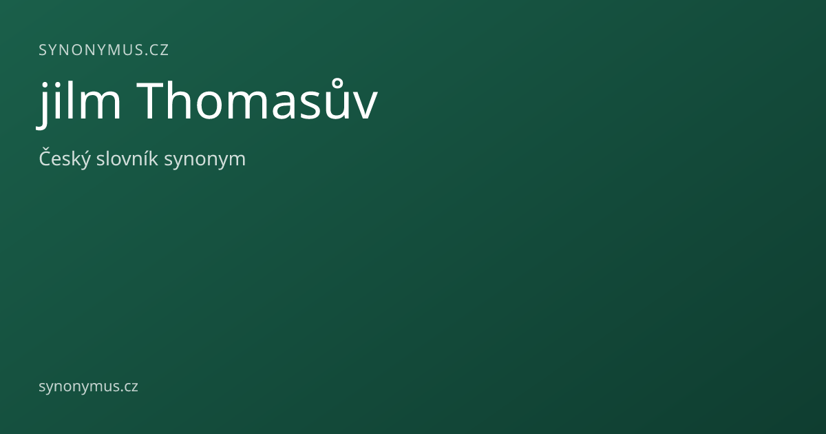 Náhled odkazu: jilm Thomasův