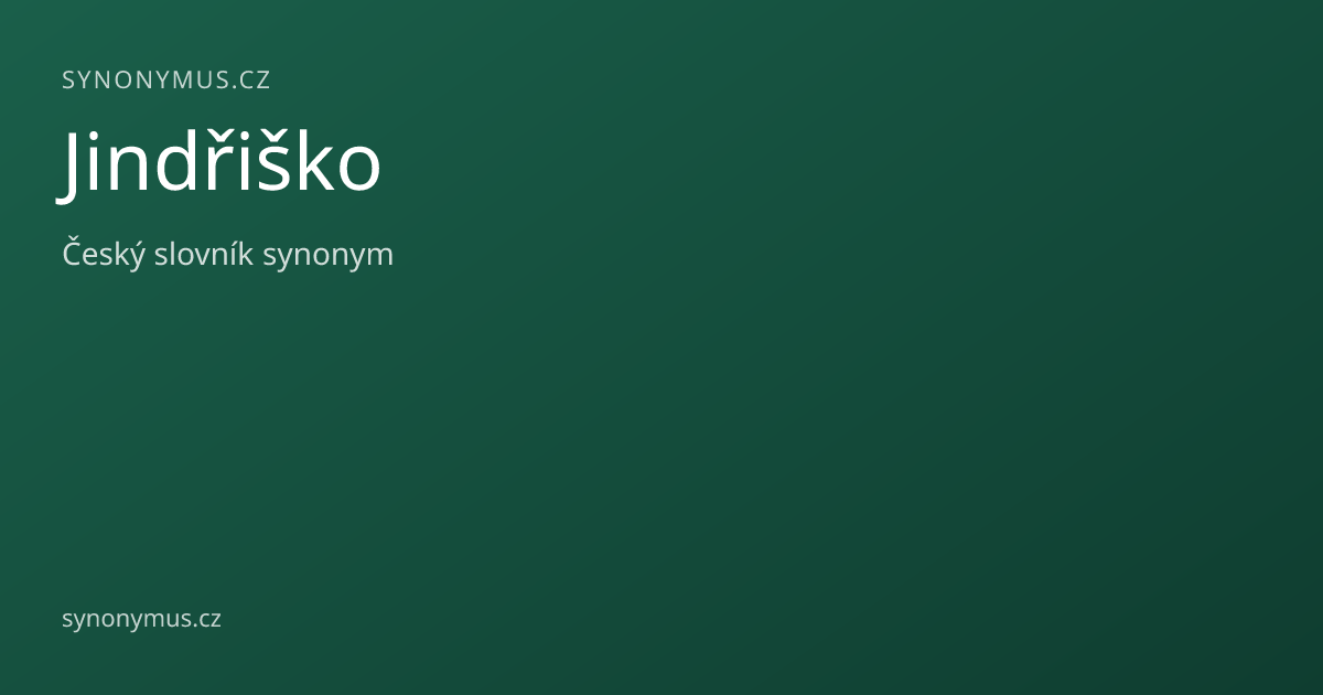 Náhled odkazu: Jindřiško