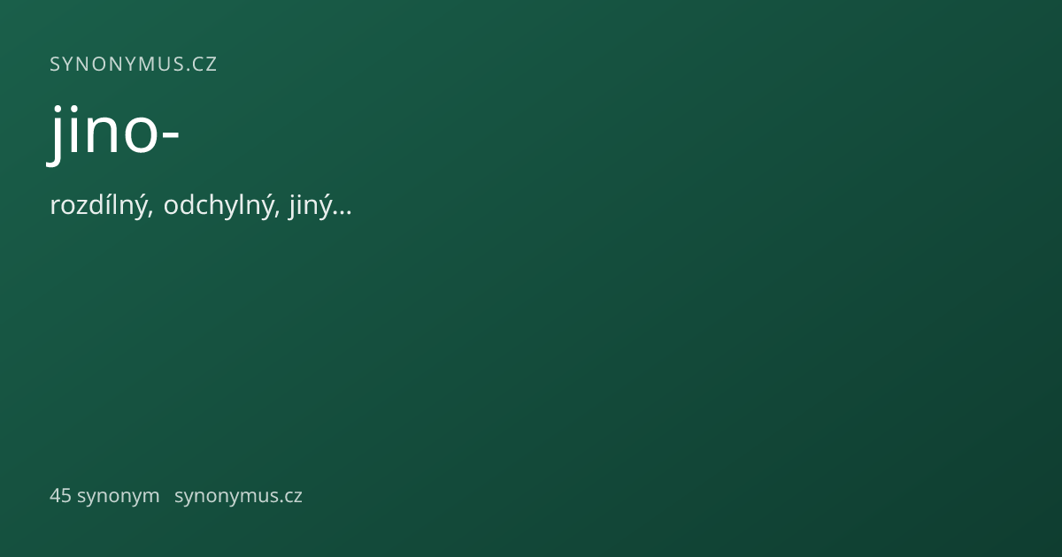 Náhled odkazu: jino-