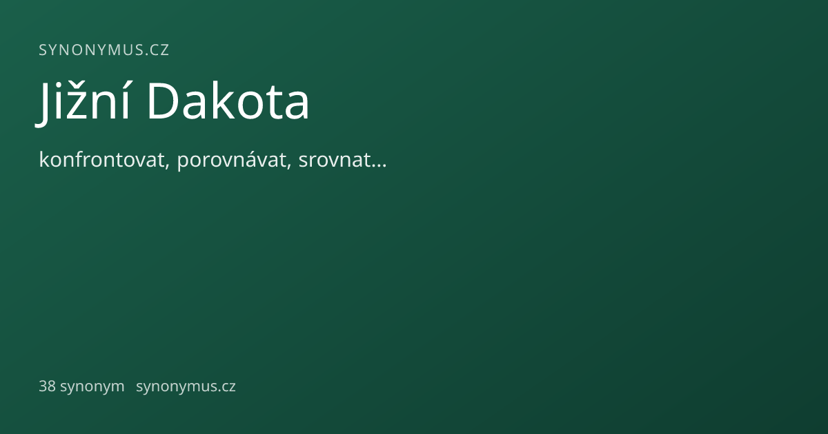 Náhled odkazu: Jižní Dakota