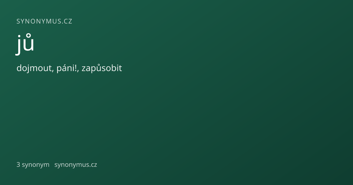 Náhled odkazu: jů