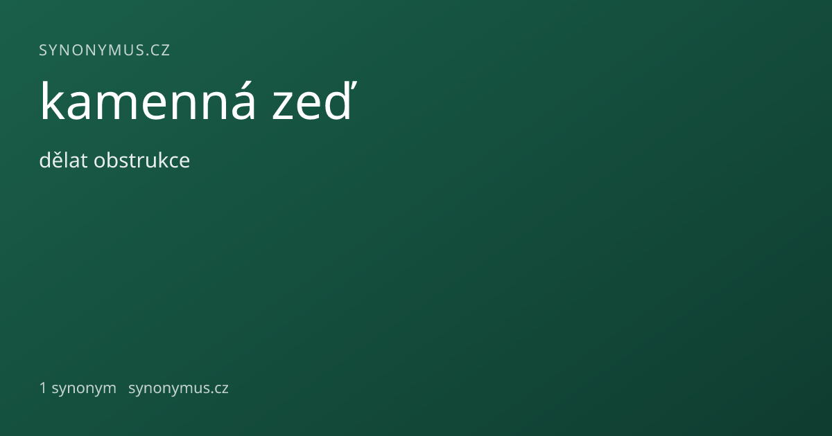 Náhled odkazu: kamenná zeď
