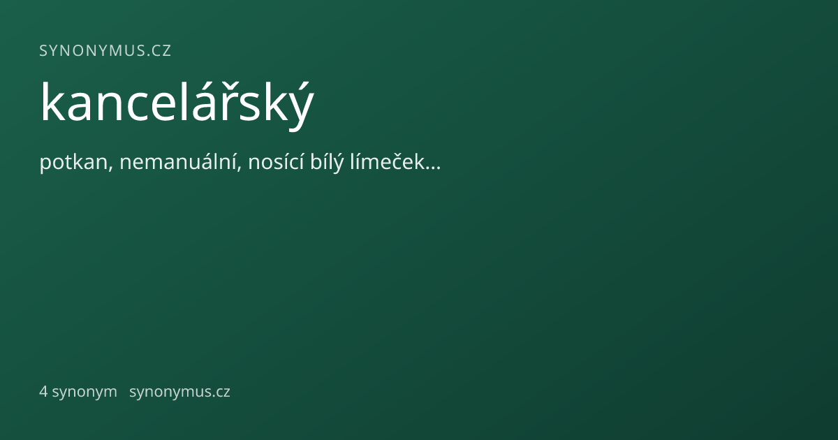 Náhled odkazu: kancelářský