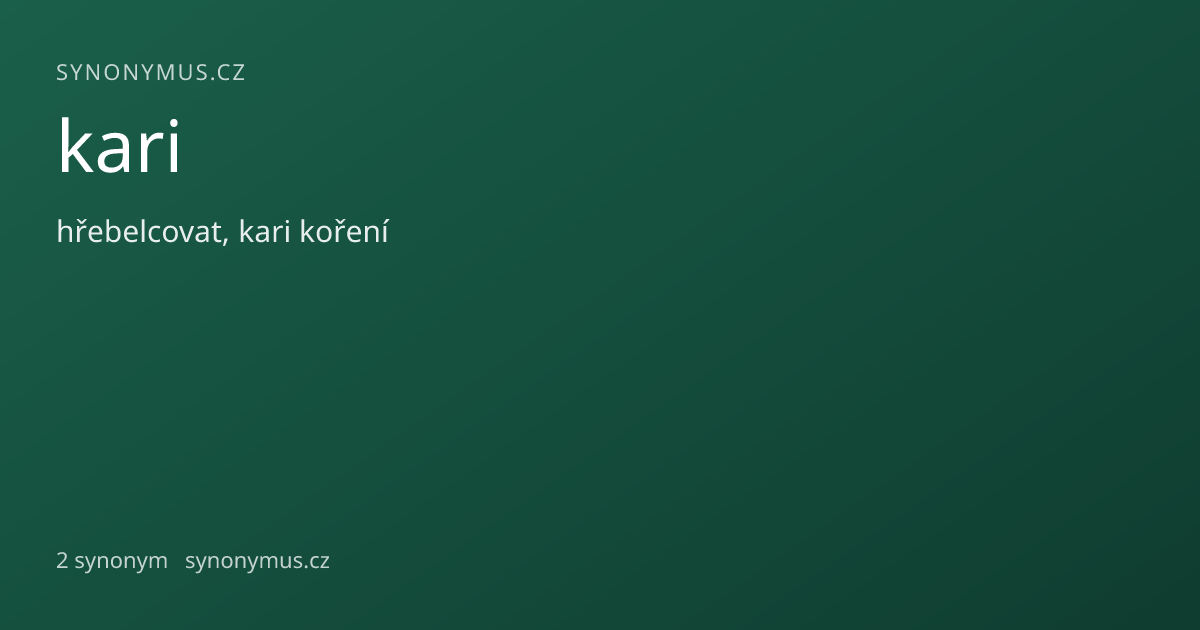 Náhled odkazu: kari