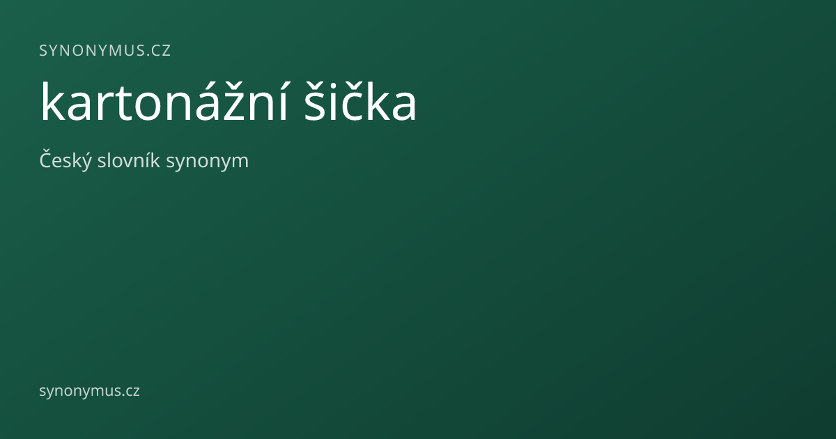 Náhled odkazu: kartonážní šička