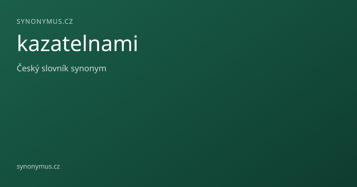 Náhled odkazu: kazatelnami
