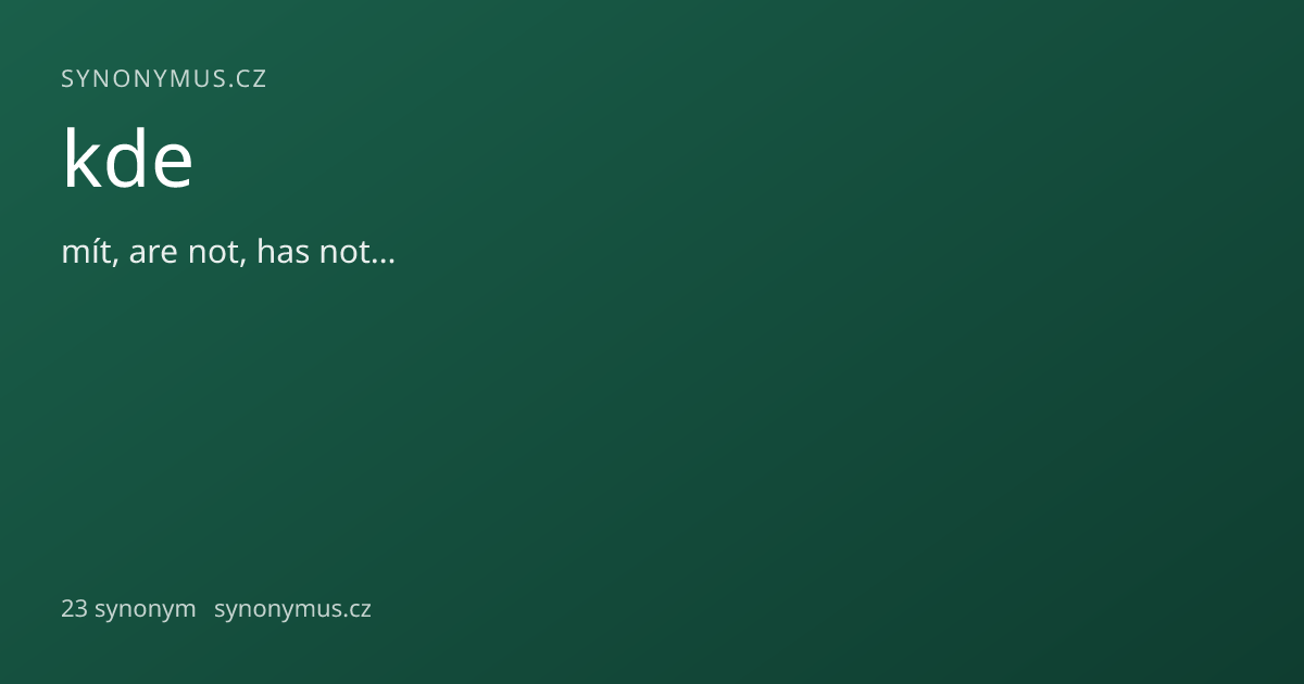 Náhled odkazu: kde