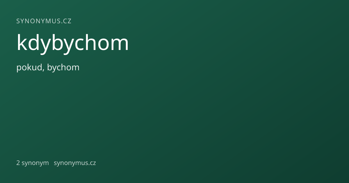 Náhled odkazu: kdybychom
