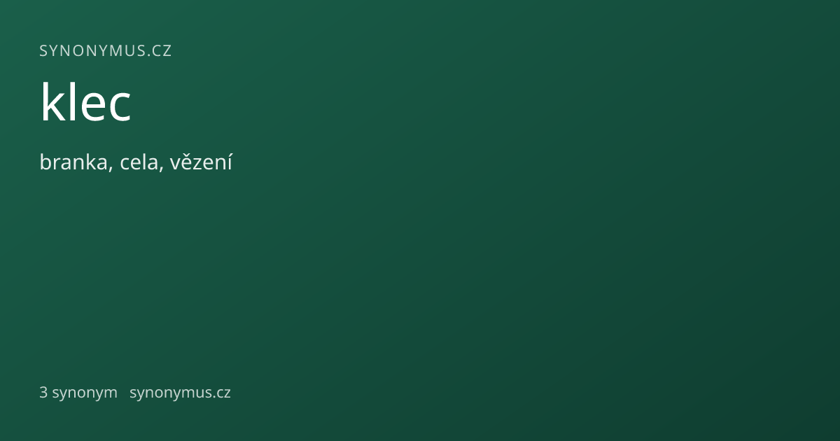 Náhled odkazu: klec