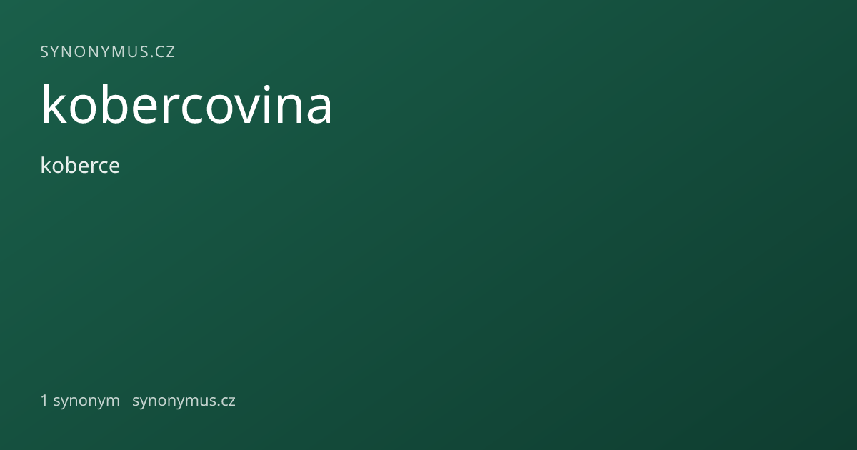 Náhled odkazu: kobercovina