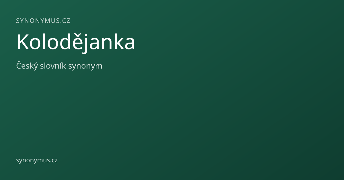 Náhled odkazu: Kolodějanka