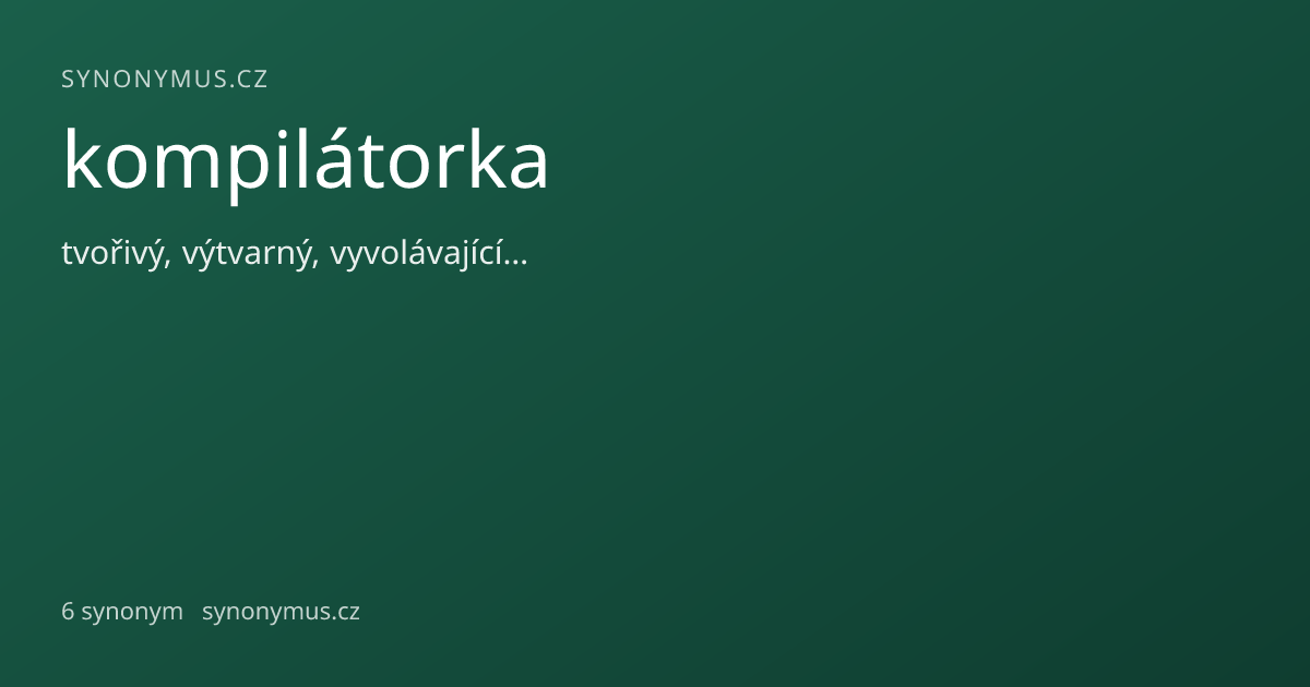 Náhled odkazu: kompilátorka