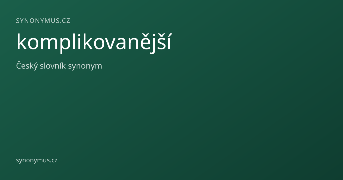 Náhled odkazu: komplikovanější