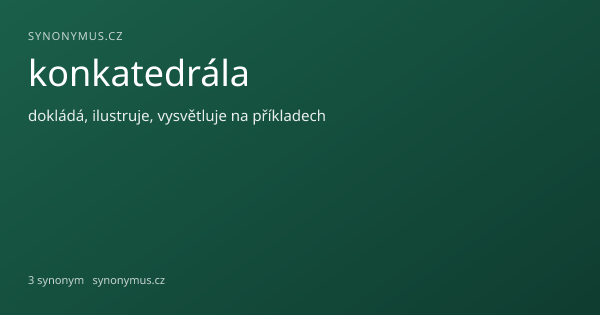 Náhled odkazu: konkatedrála
