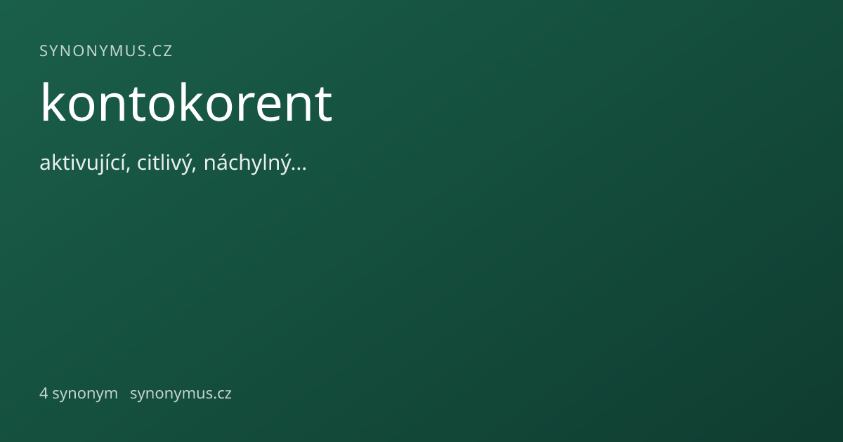 Náhled odkazu: kontokorent