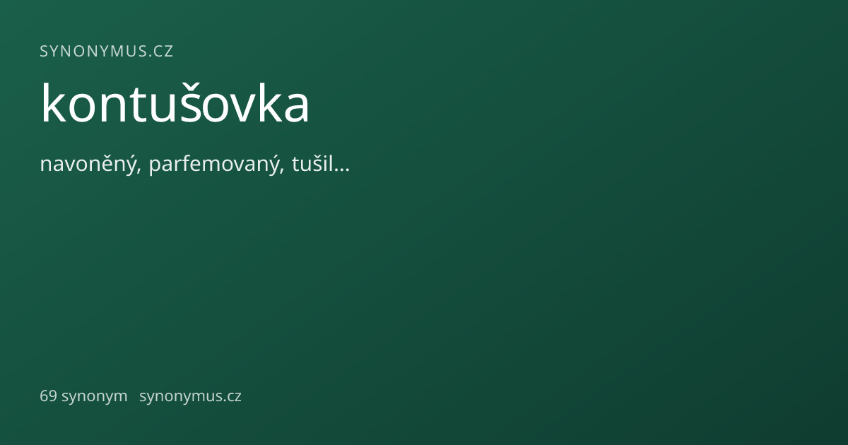 Náhled odkazu: kontušovka