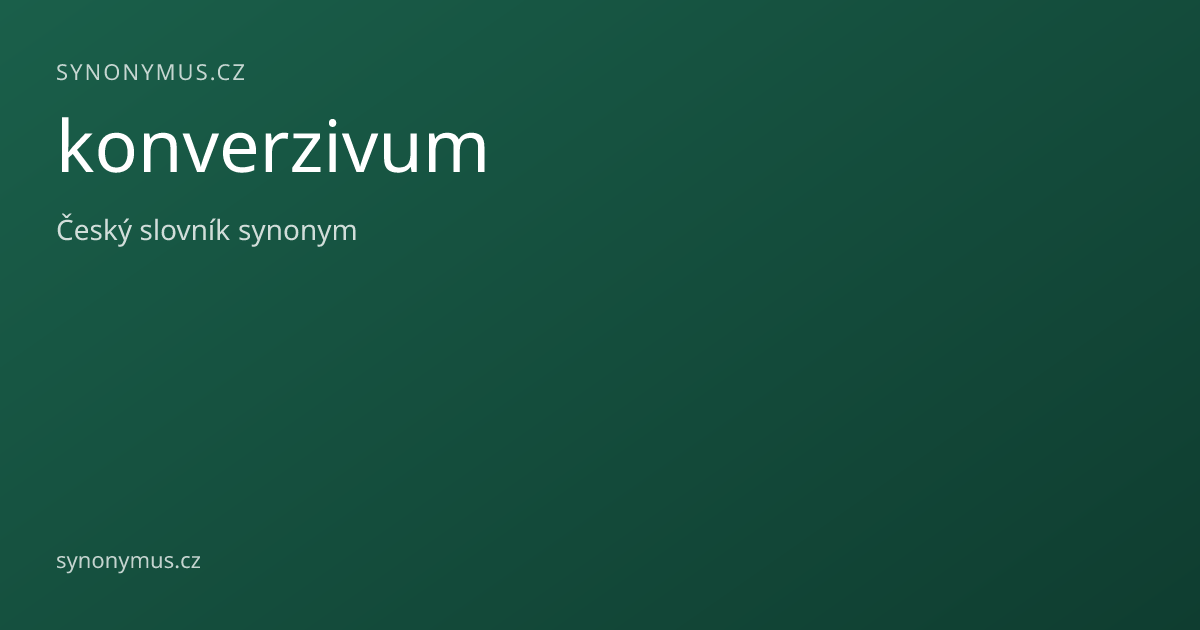 Náhled odkazu: konverzivum