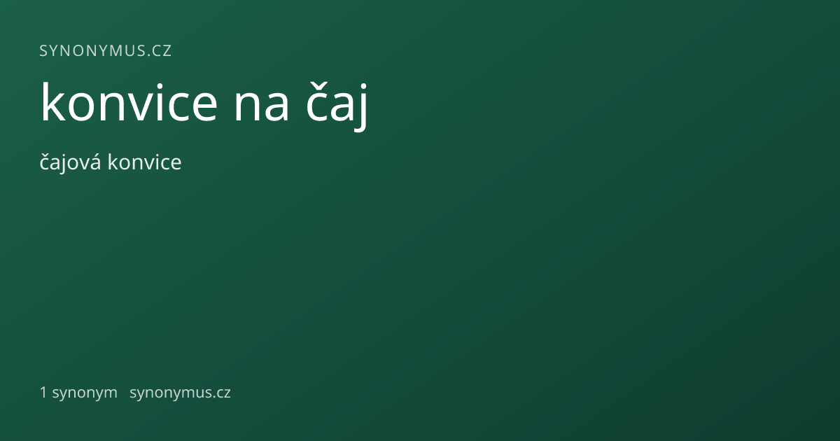 Náhled odkazu: konvice na čaj