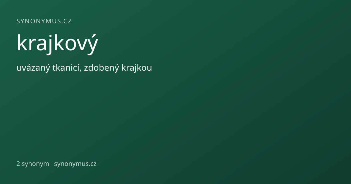 Náhled odkazu: krajkový